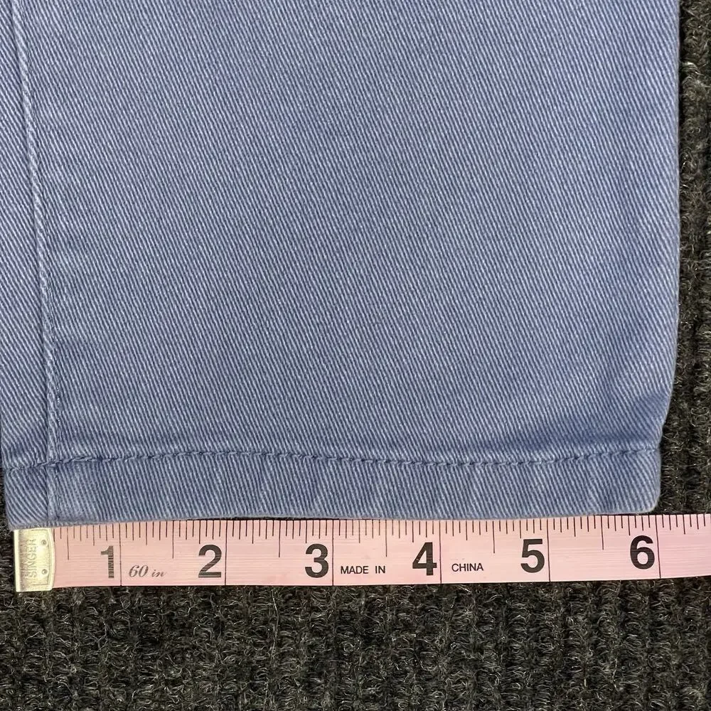 Michael Kors Women’s Blue Gray Cropped Stretch Jeans 5-Pocket size 4